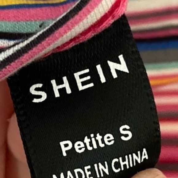 SHEIN Colorful Striped Top - Picture 3 of 3